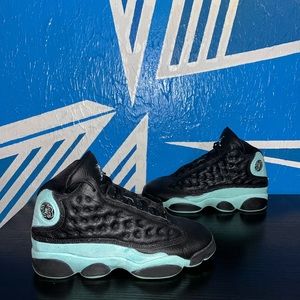 Air Jordan 13 Retro GS Island Green